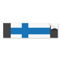 Finland Flag bumper stickers