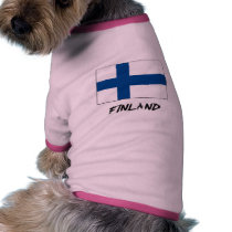 Finland Flag pet clothing