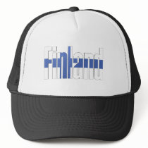 Finland Flag hats by WearFlags Finland Flag hats