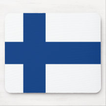 Finland Flag Mousepad