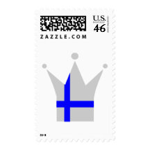 Finland Flag Postage Stamp
