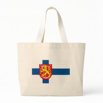 Finland Flag w COA bags by FlagTshirts Finland Flag w COA bags