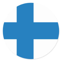 Finland High quality Flag stickers