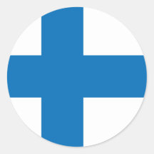 Finland High quality Flag Stickers