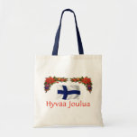 Finland Hyvaa Joulua (Merry Christmas) Bags