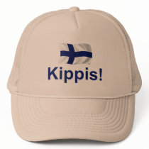 Finland Kippis! (Cheers!) Trucker Hat