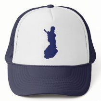 Finland Map hats