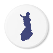 Finland Map magnets