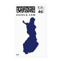 Finland Map postage