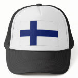 Finland National Flag Mesh Hats