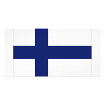 Finland National Flag photo cards