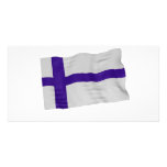 finland customized photo card