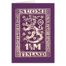 Finland Purple Lion Card, SUOMI