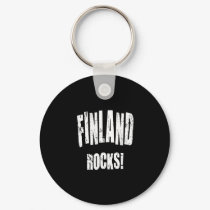 Finland Rocks! keychains