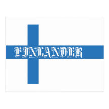 Finlander Flag Post Cards