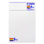 Finn 4 Equality stationary - customize Stationery Design