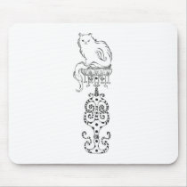 Finn the Cat Mousepads