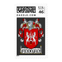 Finnegan Coat of Arms Postage Stamps by irishcountry Finnegan Coat of Arms Postage Stamps