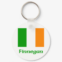 Finnegan Irish Flag keychains