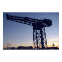 Finnieston Crane at sunset over Glasgow posters by memphisto Finnieston Crane at sunset over Glasgow posters