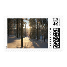 Finnisch Forest Postage Stamps