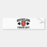 Finnish Bodybuilding Bumper Sticker