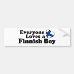 Finnish Boy Bumper Stickers