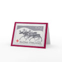 Finnish Christmas Reindeer Card by nordia Finnish Christmas Reindeer Card