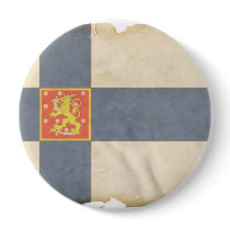 Finnish Coat of Arms Flag Pin