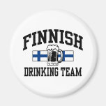 Finnish Drinking Team Fridge Magnet