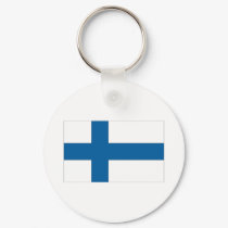 Finnish Flag keychains