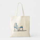 Finnish Girl Silhouette Flag Bags