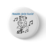 Finnish Girls Rock Pin