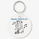 Finnish Girls Rock keychains