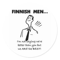 Finnish Men Are Best stickers