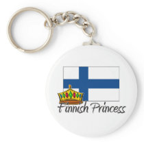 Finnish Princess Keychain