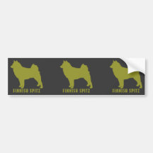Finnish Spitz Bumper Stickers
