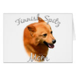 Finnish Spitz Mom 2 cards