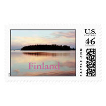 Finnish Sunset Stamp
