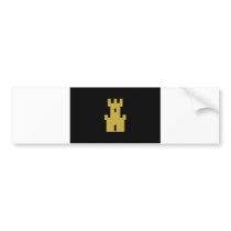Finnmark flag Norway region Bumper Sticker