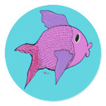 Finny the purple fish Finny the purple fish