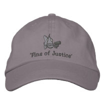 'Fins of Justice' - Embroidered Hat