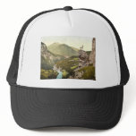 Finstermunz Road showing chamois, Tyrol, Austro-Hu hats
