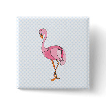 Fiona Flamingo buttons