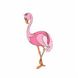 Fiona Flamingo Cut Out