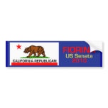 Fiorina 2010 Bumper Sticker bumper stickers