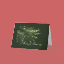 FIR FRONDS SEASON'S GREETINGS cards by dequilla FIR FRONDS SEASON'S GREETINGS cards