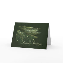 FIR FRONDS SEASON'S GREETINGS cards