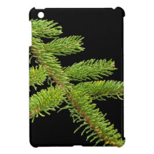 Fir tree barnch iPad mini cases