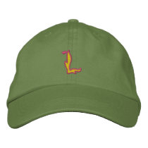 Fire #1 Letter L embroidered hats